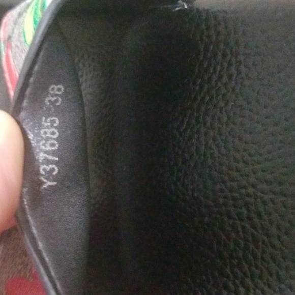 Gucci floral slide sandal 38